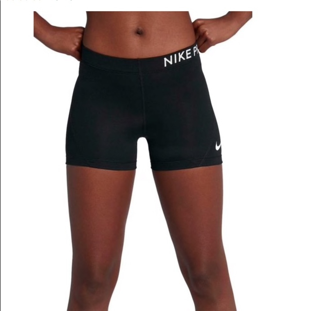 NIKE PRO athletic shorts.